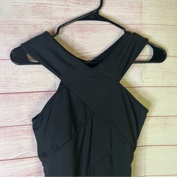 FILA Black Criss Cross‎ Activewear BodyCon Dress Size XS - Picture 5 of 6